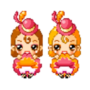 Cancan Dancers — cartoon emoji for Slack & Discord