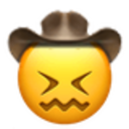 Confounded Cowboy — emoji emoji for Slack & Discord (Discord)