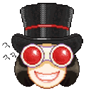Mad Hatter — cartoon emoji for Slack & Discord
