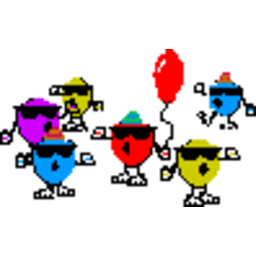 Party Time — cartoon emoji for Slack & Discord (Discord)