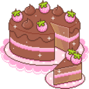 Chocolate Cake 2 — cake emoji for Slack & Discord