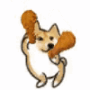 Dancing Shibe — dog emoji for Slack & Discord