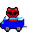 Cat Car — cartoon emoji for Slack & Discord