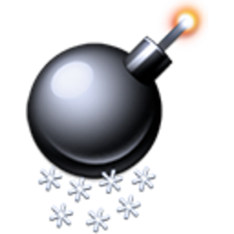 Bomb Storm — cartoon emoji for Slack & Discord (Discord)