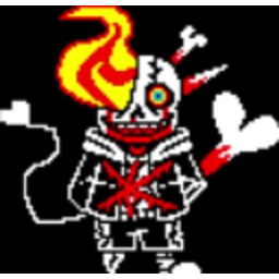 Undertale Last Breath Sans Phase — cartoon emoji for Slack & Discord (Discord)