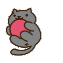 Nekoatsume Redball — cat emoji for Slack & Discord