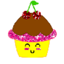 Sparkle Cupcake — cupcake emoji for Slack & Discord