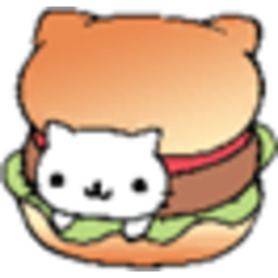 Neko Burger — cartoon emoji for Slack & Discord (Discord)