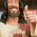 Buddy Jesus — thumbs-up emoji for Slack & Discord