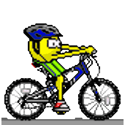 Biking 3 — cartoon emoji for Slack & Discord (Discord)