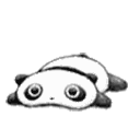 Tare Panda Roll 1 — cartoon emoji for Slack & Discord
