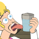 User 2 — cartoon emoji for Slack & Discord