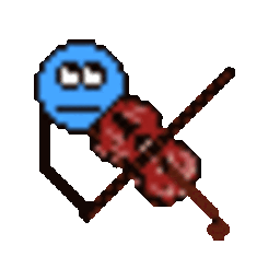 Violin 2 — pixel-art emoji for Slack & Discord (Discord)