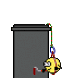 Painting Building — cartoon emoji for Slack & Discord (Discord)