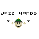 Jazz Hands — pixel-art emoji for Slack & Discord