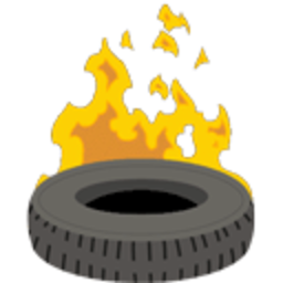 Tire Fire — fire emoji for Slack & Discord (Discord)