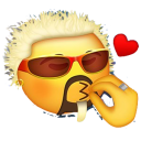 Guy Fieri Chef Kiss — emoji emoji for Slack & Discord