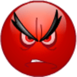Red Angry Face — emotion emoji for Slack & Discord (Discord)
