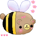 Bear Bee — cartoon emoji for Slack & Discord
