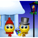 Caroling — cartoon emoji for Slack & Discord