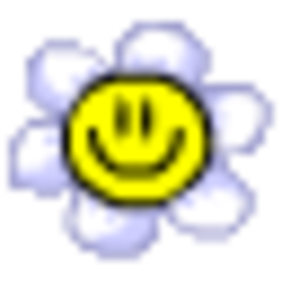 Smiley Flower — smiley emoji for Slack & Discord (Discord)