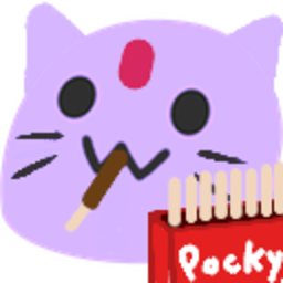 Meow Purplegempocky — cat emoji for Slack & Discord (Discord)