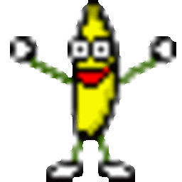 Banana Shake — cartoon emoji for Slack & Discord (Discord)