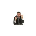 Angry Businessman Close — emotion emoji for Slack & Discord
