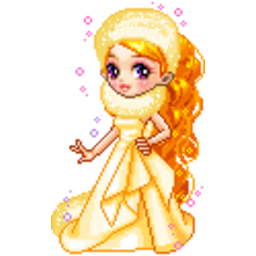 Princess 2 — cartoon emoji for Slack & Discord (Discord)