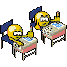 School Test — cartoon emoji for Slack & Discord (Discord)
