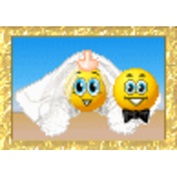 Wedding Portrait — cartoon emoji for Slack & Discord (Discord)