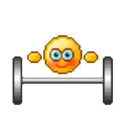 Weight Lifting — character emoji for Slack & Discord (Discord)