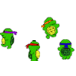 Ninja Turtles — cartoon emoji for Slack & Discord (Discord)