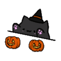 Halloween Bongocat — cartoon emoji for Slack & Discord (Discord)
