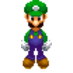 Luigi Spin — cartoon emoji for Slack & Discord (Discord)