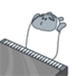 Lamb Piano — cartoon emoji for Slack & Discord (Discord)