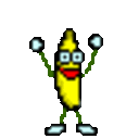 Banana Jump 2 — banana emoji for Slack & Discord