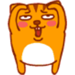 Fire Breathing Cat — cartoon emoji for Slack & Discord (Discord)