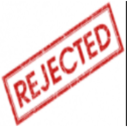 Rejected — rejected emoji for Slack & Discord (Discord)