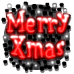 Neon Merry Xmas — holiday emoji for Slack & Discord (Discord)