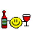 Drinking Wine 2 — emoji emoji for Slack & Discord