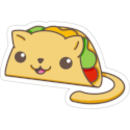 Tacocat 3 — cartoon emoji for Slack & Discord (Discord)