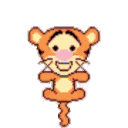 Tigger Bounce — cartoon emoji for Slack & Discord