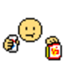Popcorn Soda — cartoon emoji for Slack & Discord (Discord)