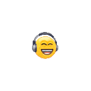 Headphones On — dancing emoji for Slack & Discord