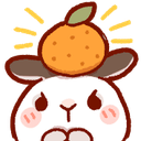 Bunnyorangeq — cute emoji for Slack & Discord