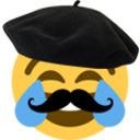 Beret Lol — cartoon emoji for Slack & Discord