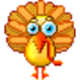 Nervous Turkey — cartoon emoji for Slack & Discord (Discord)