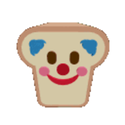 Clown Bread — bread emoji for Slack & Discord (Discord)