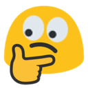 Blob Thinking Eyes — thinking emoji for Slack & Discord
